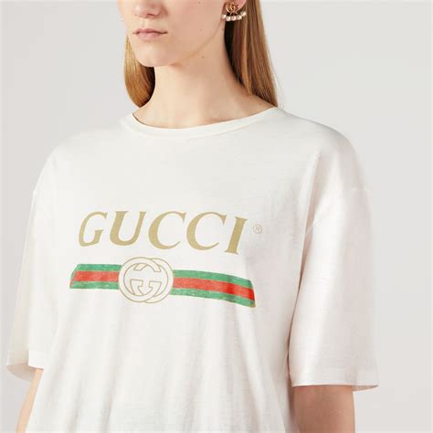 wit gucci shirt|Gucci white shirt women's.